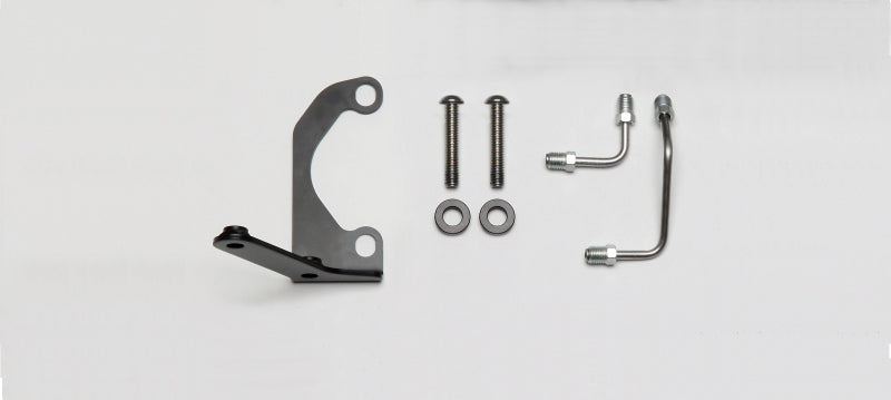 Wilwood Tandem Master Cylinder to Prop valve Bracket L/H & Line Kit - Brakes Rotors Pads