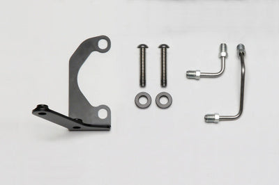 Wilwood Tandem Master Cylinder to Prop valve Bracket L/H & Line Kit - Brakes Rotors Pads