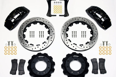 Wilwood TC6R Front Kit 16.00in Drilled 1999-2014 GM Truck/SUV 1500 - Brakes Rotors & Pads