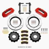 Wilwood TX6R Front Kit 15.50in Red 2010-Up Ford F150 (6 lug) - Brakes Rotors & Pads