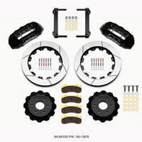 Wilwood TX6R Front Kit 16.00in Black 1999-2014 GM Truck/SUV 1500 - Brakes Rotors & Pads