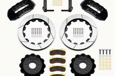 Wilwood TX6R Front Kit 16.00in Black 1999-2014 GM Truck/SUV 1500 - Brakes Rotors & Pads