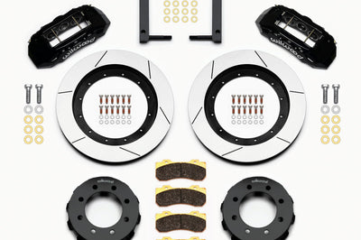 Wilwood TX6R Front Kit 16.00in Black 2005-2012 Ford F250/F350 4WD - Brakes Rotors & Pads