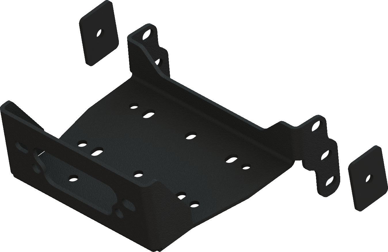 Kfi Winch Mount - Atv Performance Products