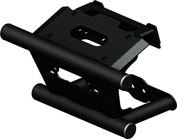 Kfi Winch Mount Bmpr Pol Rs1 - Atv Performance Products