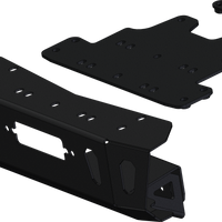 Kfi Winch Mount Pol Rzr Turbo S - Atv Performance Products