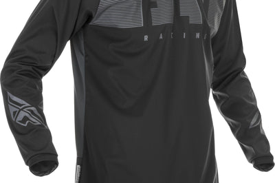 Fly Racing Windproof Jersey Grey/hi-vis Xl - Black/Grey / Large - Gear