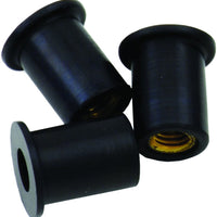 Bolt Windscreen Fasteners M5 Rubber Well Nut 50/pk - Tires & Wheels