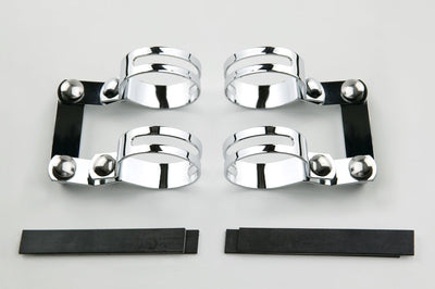 National Cycle Windscreen Mount Kit Chrome Hon