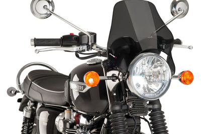Puig Windscreen Naked Headlight Mount Dark Smoke