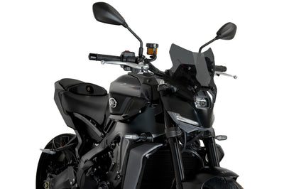 PUIG Windscreen Naked New Gen Dark Smoke Sport Yam - Windshield/Windscreen