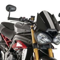 Puig Windscreen Naked New Gen Sport Black Tri