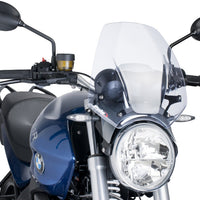 PUIG Windscreen Naked New Gen Sport Clear - Windshield/Windscreen