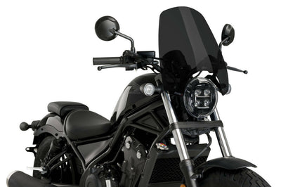 Puig Windscreen Naked New Gen Sport Dark Smoke Tri