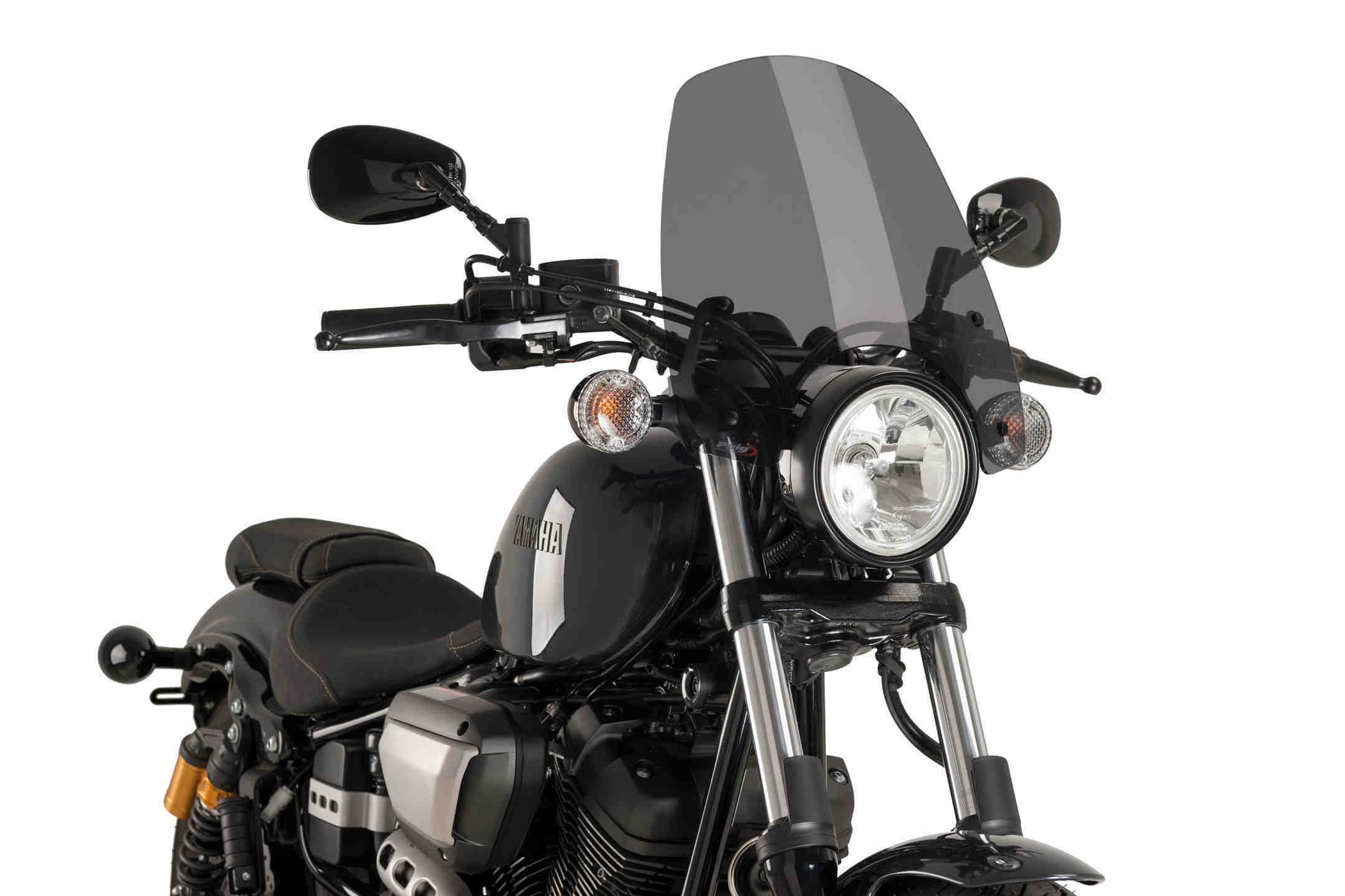Puig Windscreen Naked New Gen Sport Dark Smoke Tri