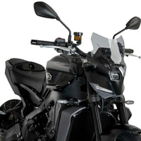 PUIG Windscreen Naked New Gen Sport Smoke Yam - Windshield/Windscreen