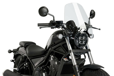 Puig Windscreen Naked New Gen Touring Clear Hon