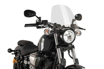 Puig Windscreen Naked New Gen Touring Clear Yam
