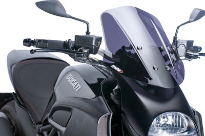 Puig Windscreen Naked New Gen Touring Dark Smoke