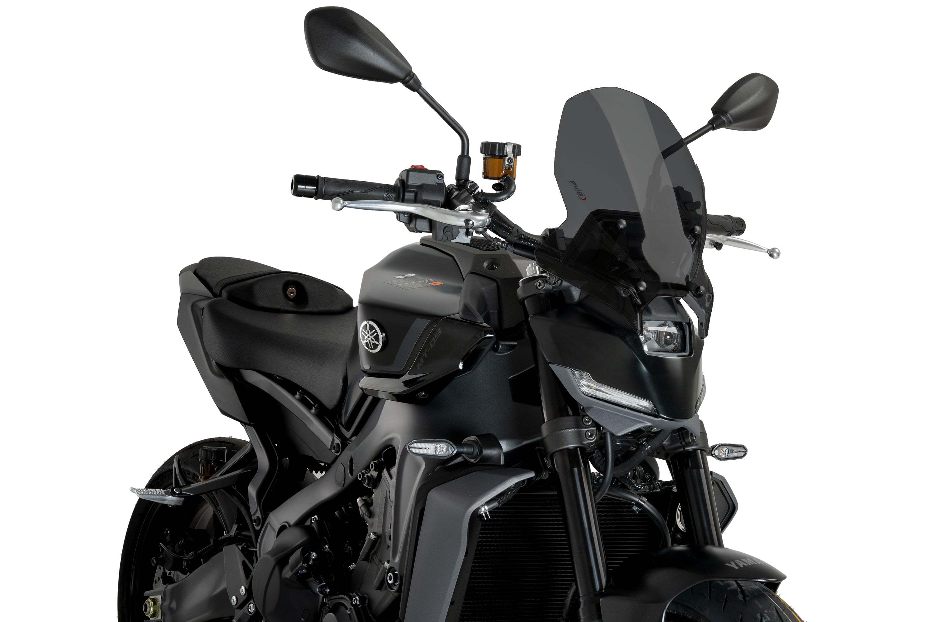 PUIG Windscreen Naked New Gen Touring Dark Smoke Yam - Windshield/Windscreen