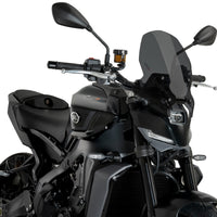 PUIG Windscreen Naked New Gen Touring Dark Smoke Yam - Windshield/Windscreen