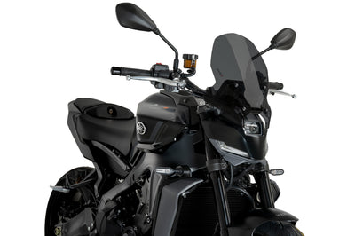 PUIG Windscreen Naked New Gen Touring Dark Smoke Yam - Windshield/Windscreen