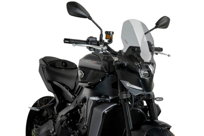 PUIG Windscreen Naked New Gen Touring Smoke Yam - Windshield/Windscreen