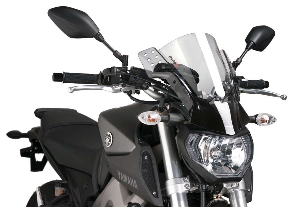 Puig Windscreen Rafale Bar Mount Clear