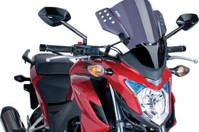 Puig Windscreen Rafale Bar Mount Dark Smoke