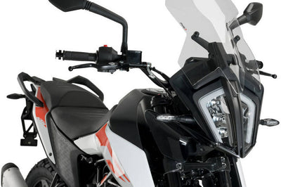 Puig Windscreen Touring Dark Smoke Suz - Clear