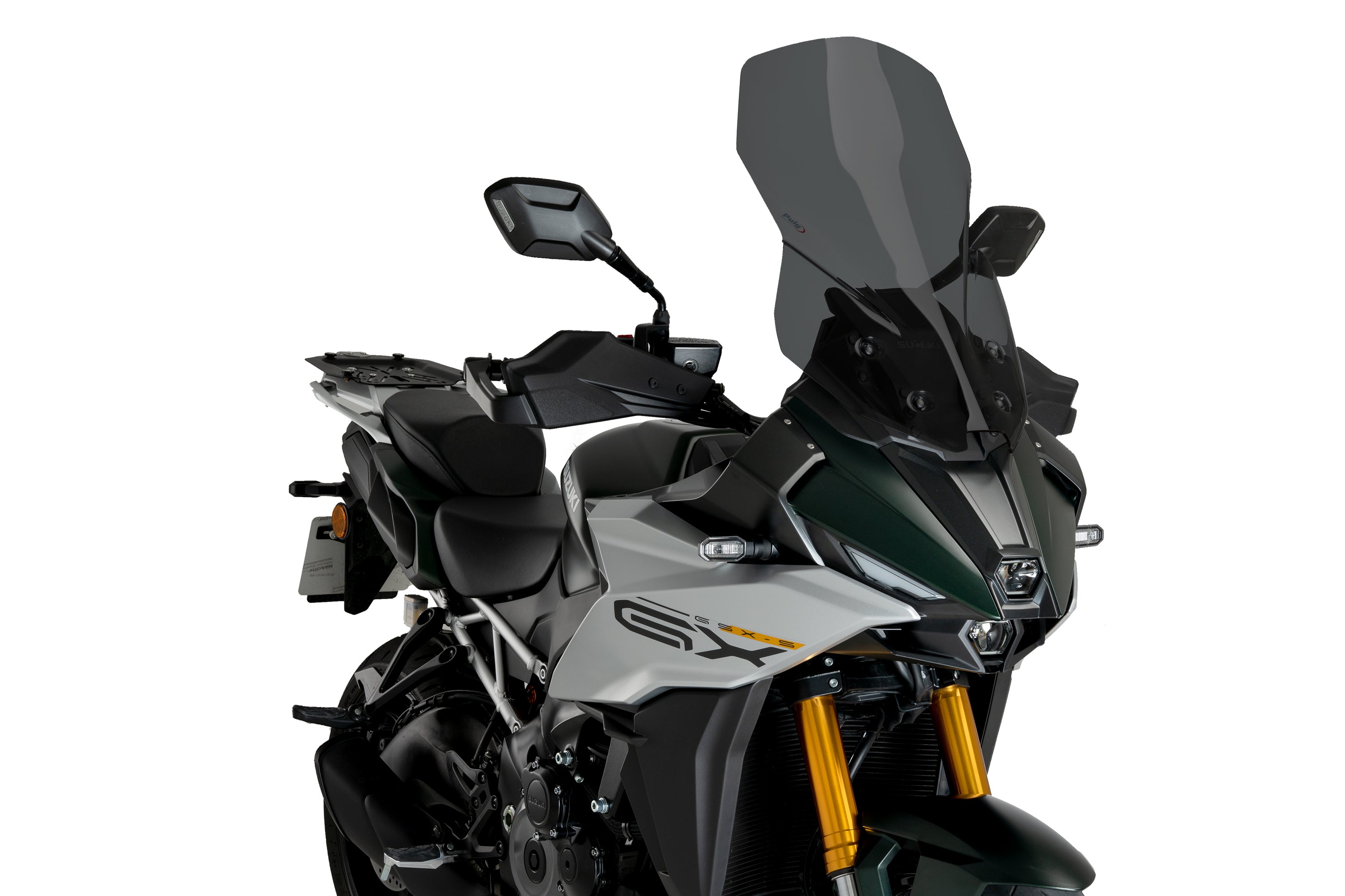 PUIG Windscreen Touring Dark Smoke Suz - Windshield/Windscreen