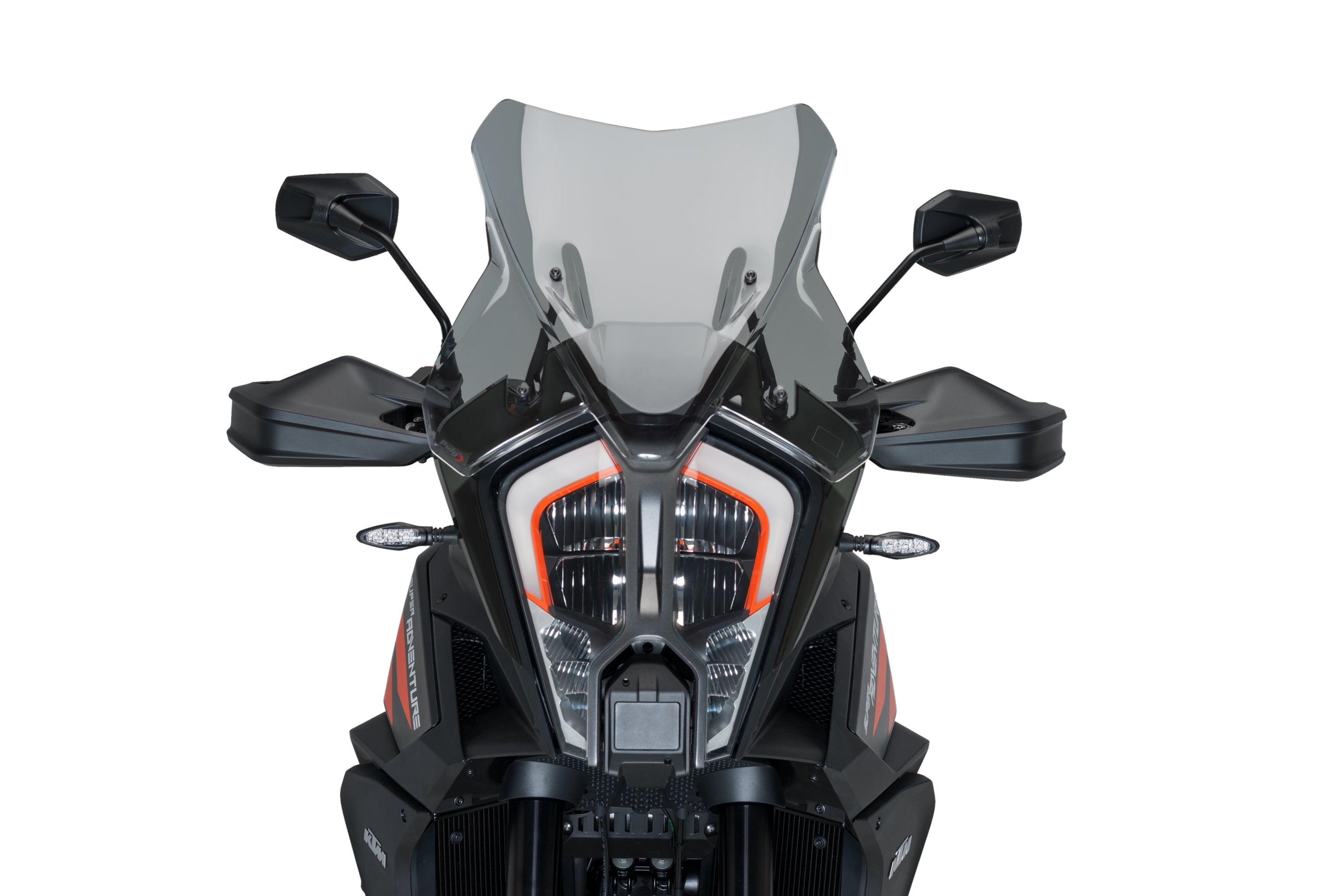 PUIG Windscreen Touring Smoke Ktm - Windshield/Windscreen