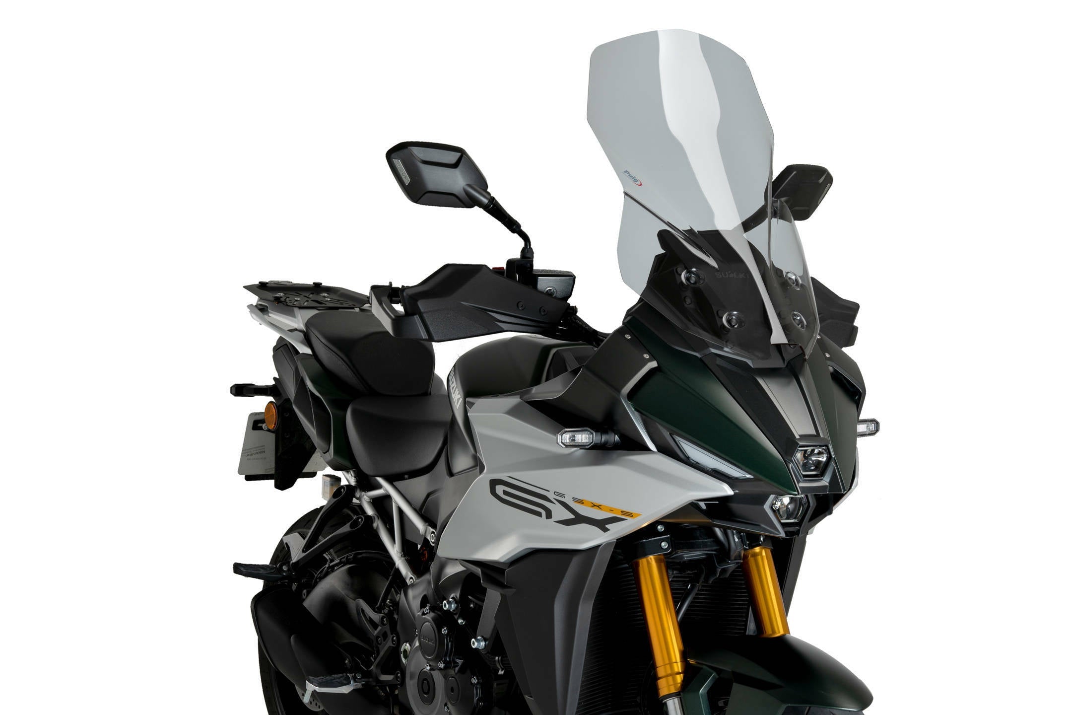 PUIG Windscreen Touring Smoke Suz - Windshield/Windscreen