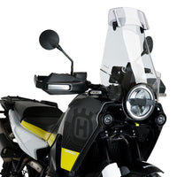 PUIG Windscreen Touring W/Visor Clear Hus - Windshield/Windscreen