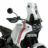 PUIG Windscreen Touring W/Visor Smoke Duc - Windshield/Windscreen