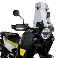 PUIG Windscreen Touring W/Visor Smoke Hus - Windshield/Windscreen