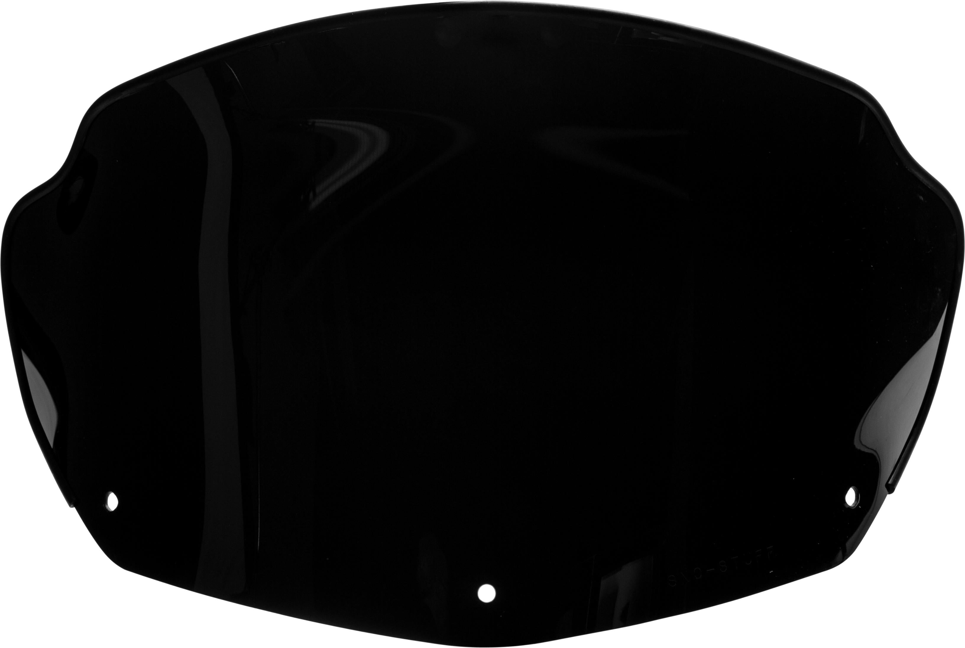 Snostuff Windshield Low Black S-d - Snowmobile Collection