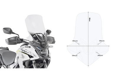 GIVI Windshield Specific Clear Hon - Windshield/Windscreen