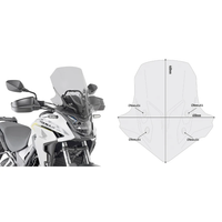 GIVI Windshield Specific Smoke Hon - Windshield/Windscreen