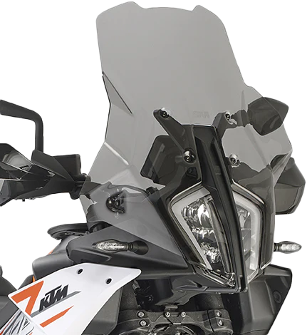 GIVI Windshield Specific Smoke Ktm - Windshield/Windscreen