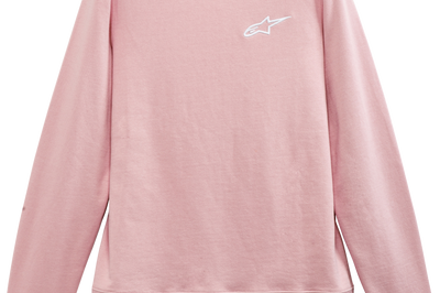 Alpinestars Womens Ageless Chest Crew Fleece Pink Xs - X-Large - Bicycle Collection