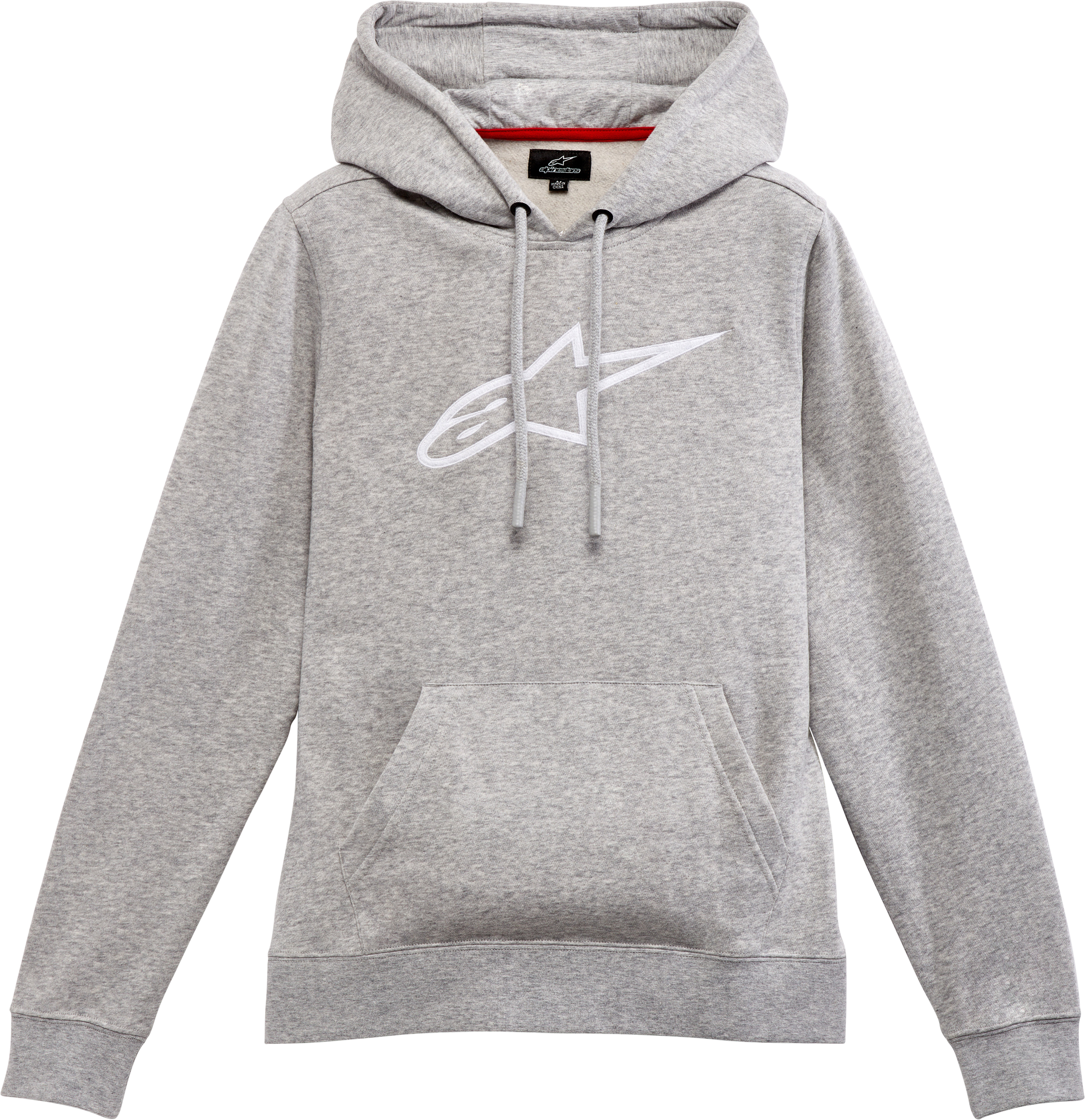 Alpinestars Womens Ageless V2 Hoodie Grey Heather Xs - 2X-Large - Bicycle Collection
