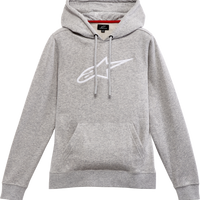 Alpinestars Womens Ageless V2 Hoodie Grey Heather Xs - Black / Large - Bicycle Collection