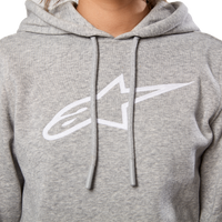 Alpinestars Womens Ageless V2 Hoodie Grey Heather Xs - Black / Large - Bicycle Collection
