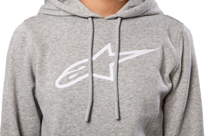 Alpinestars Womens Ageless V2 Hoodie Grey Heather Xs - Bicycle Collection