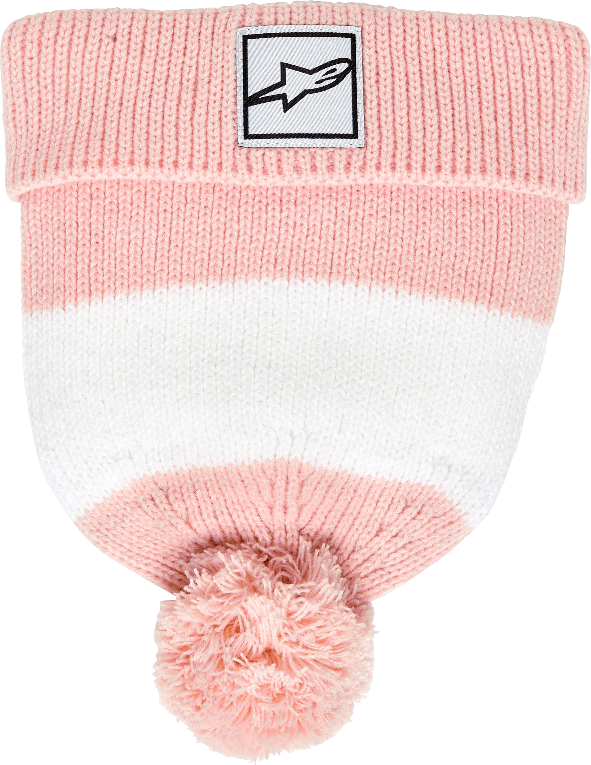 Alpinestars Women’s Bobble Beanie Pink - One Size Fits Most - Bicycle Collection