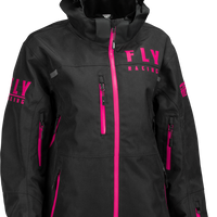 Fly Racing Women’s Carbon Jacket Black/pink Xs - Black/Grey / 2X-Large - Apparel Collection