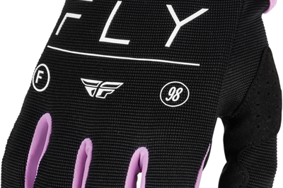 Fly Racing Women’s F-16 Gloves Black/white Xs - Watercraft Collection