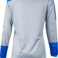 Fly Racing Women’s F-16 Jersey Black/white Xl - Artic Grey/Blue / 2X-Large - Apparel Collection