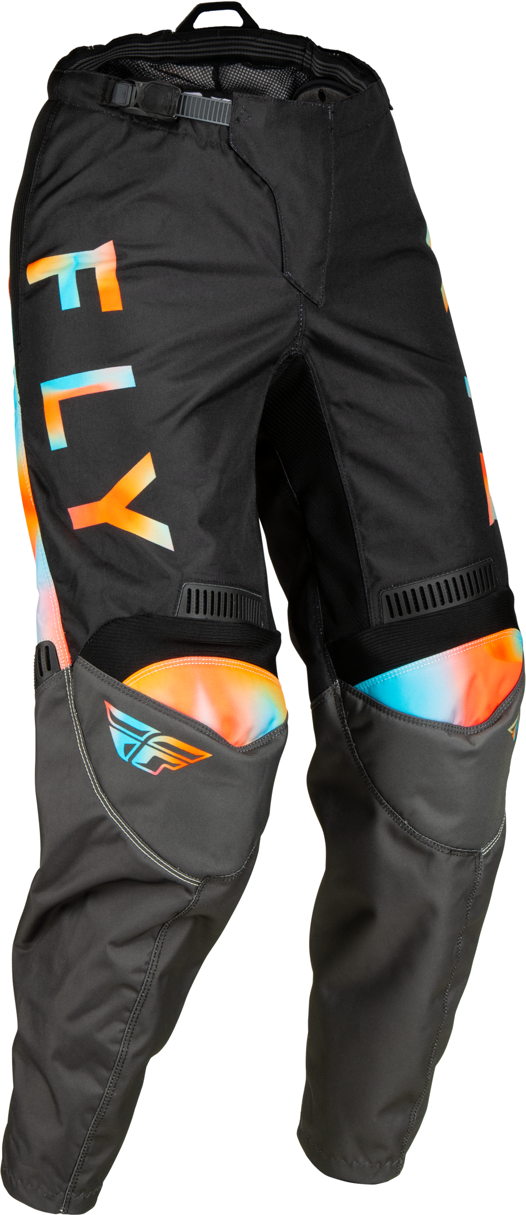 FLY RACING Women’s F 16 Pants Grey/Pink/Blue Sz 03/04